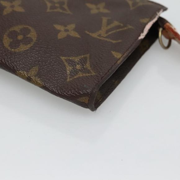 LOUIS VUITTON Monogram Bucket GM Accessory Pouch Vintage LV Auth ar13628 - Picture 7 of 16